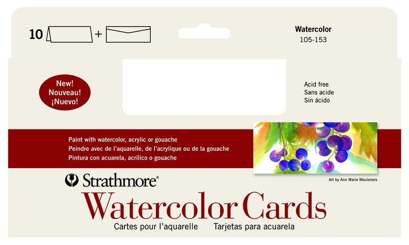 Strathmore Watercolour & Acrylic Greeting Cards,