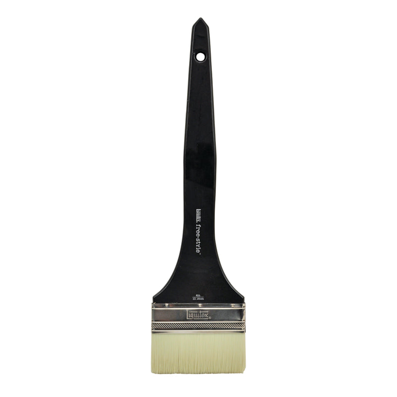 Liquitex Freestyle Large Scale Brush, Broad Flat/Varnish, Long Handle