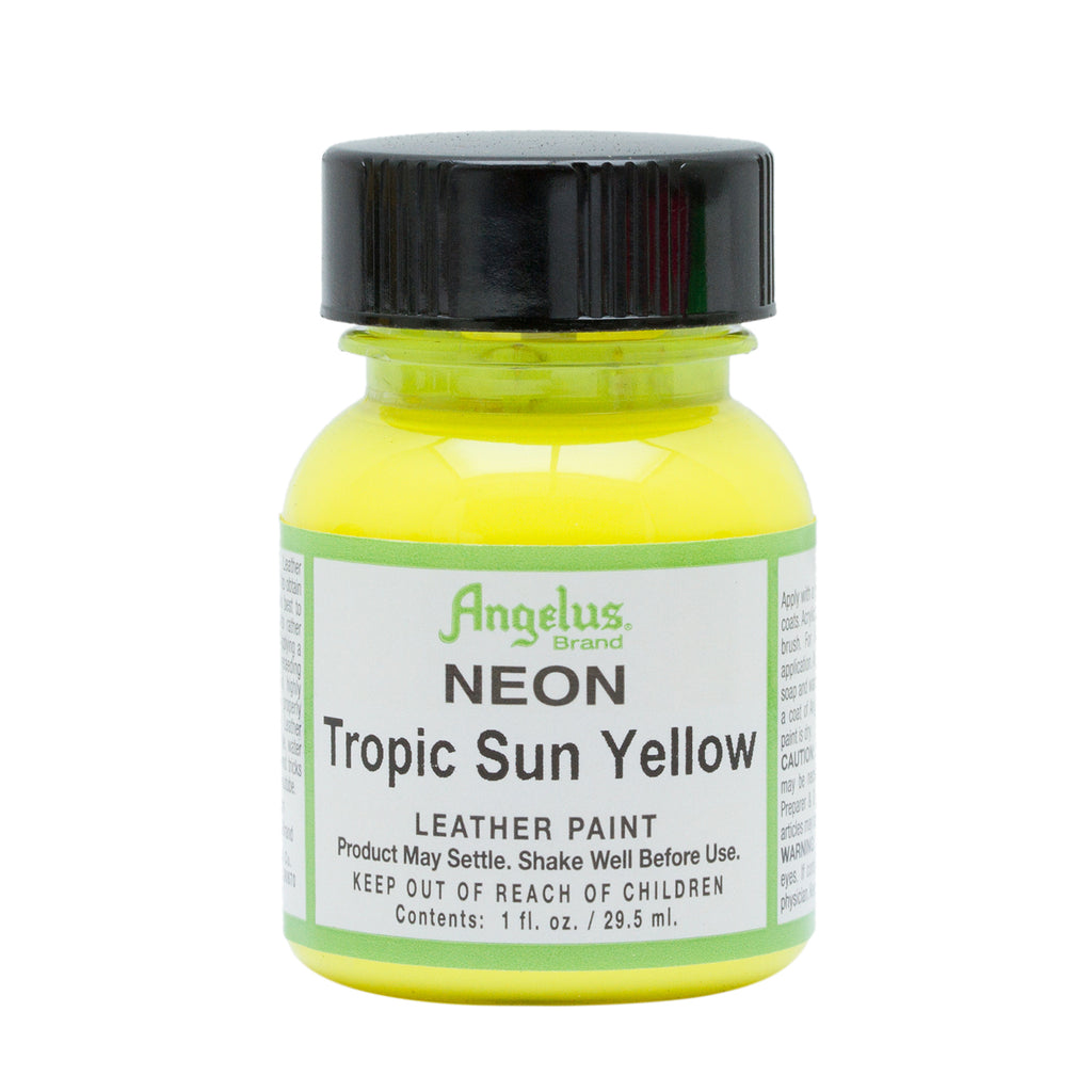 Angelus® Acrylic Leather Paint NEON series 1 oz