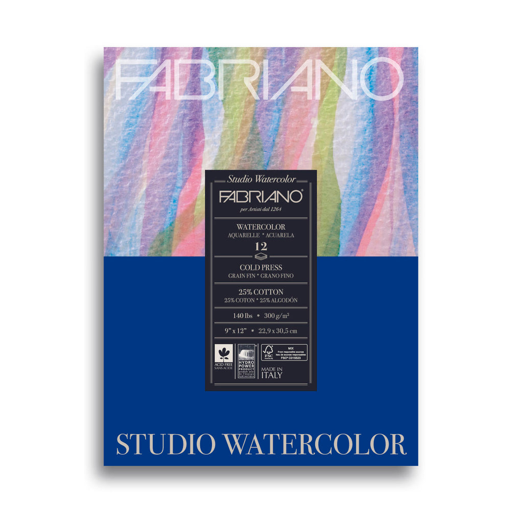 Fabriano Studio Watercolor Pad,