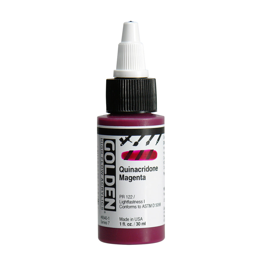 ORIGINAL - Golden® High Flow Acrylic, 1 oz & 4 oz bottles