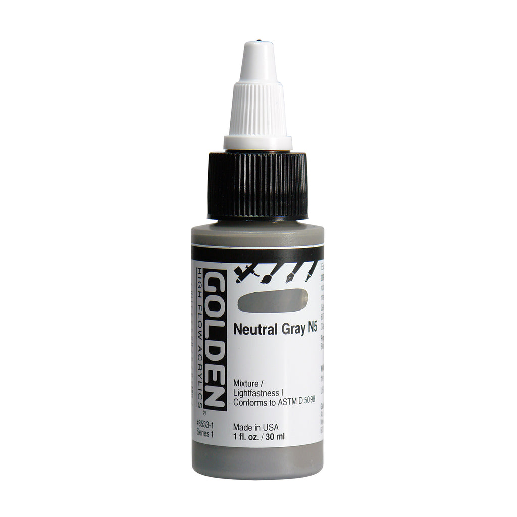 ORIGINAL - Golden® High Flow Acrylic, 1 oz & 4 oz bottles