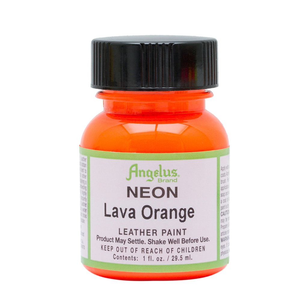 Angelus® Acrylic Leather Paint NEON series 1 oz