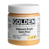 Golden Iridescent Gold Acrylics, 8 oz