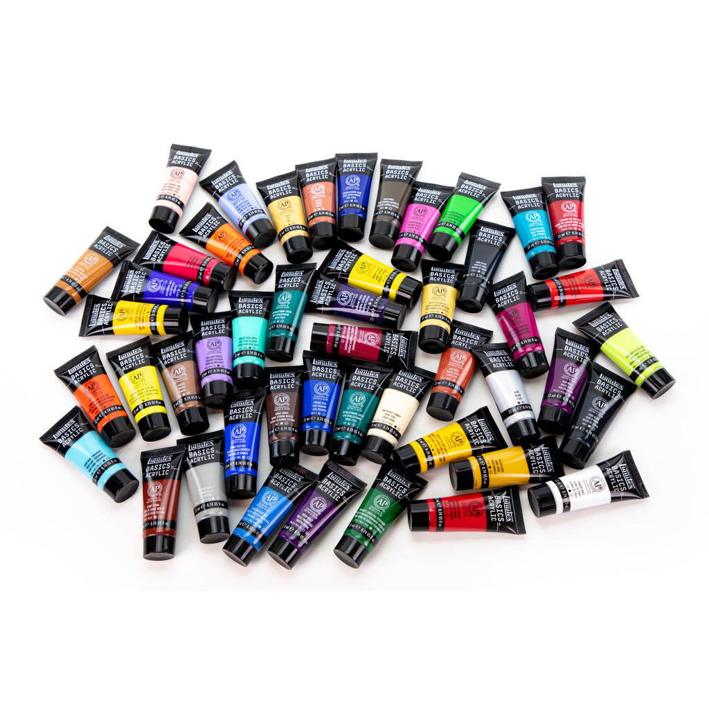 Liquitex BASICS Acrylic Colour Sets, 22 ml tubes