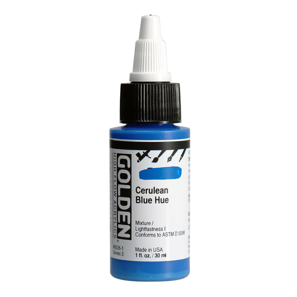 ORIGINAL - Golden® High Flow Acrylic, 1 oz & 4 oz bottles