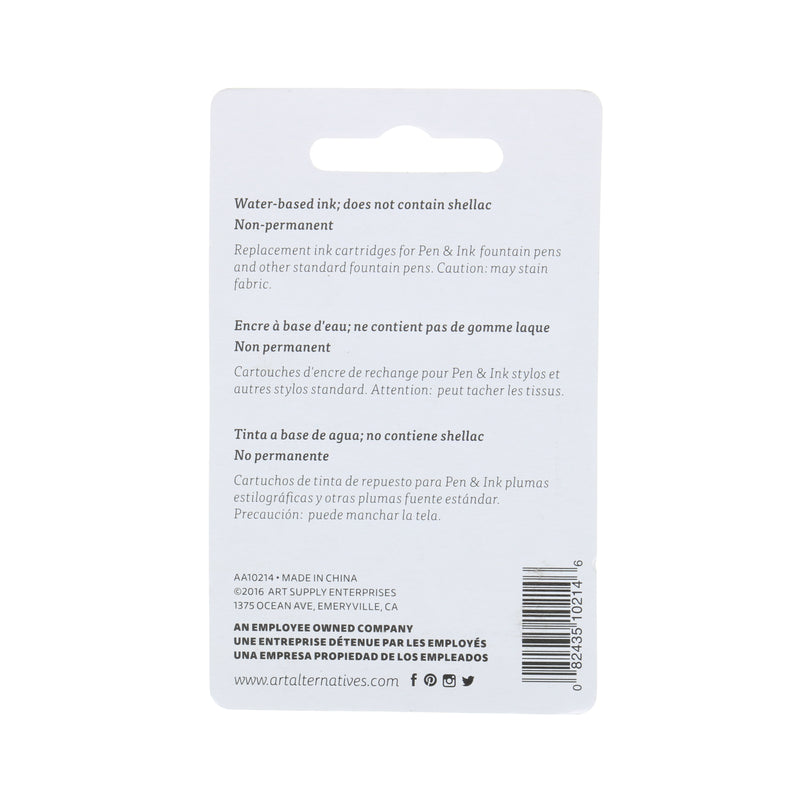 Pen & Ink Cartridges, Black