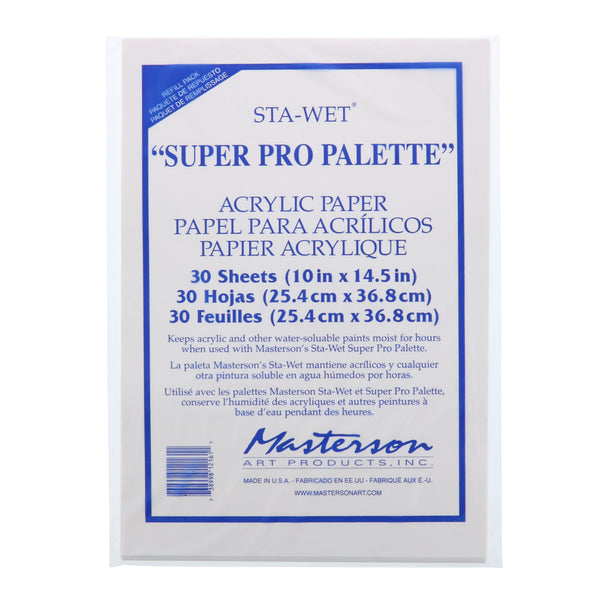 Masterson Sta Wet Super Pro Palette Watercolor Acrylic and Oils