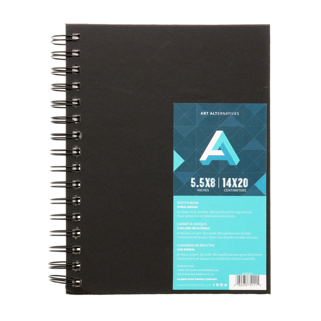Classic Spiral-Bound Sketch Book