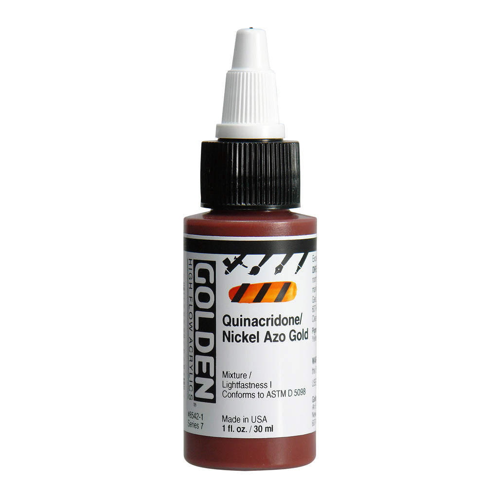 ORIGINAL - Golden® High Flow Acrylic, 1 oz & 4 oz bottles