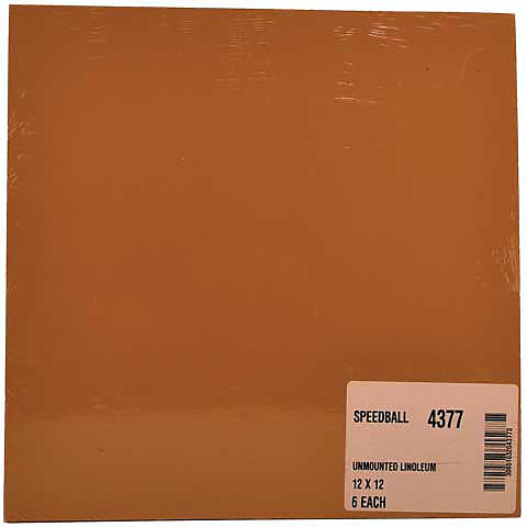 Speedball Red Baron Linoleum Blocks Unmounted