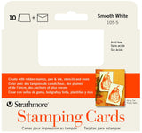Strathmore Stamping Cards 10 Pack, 5