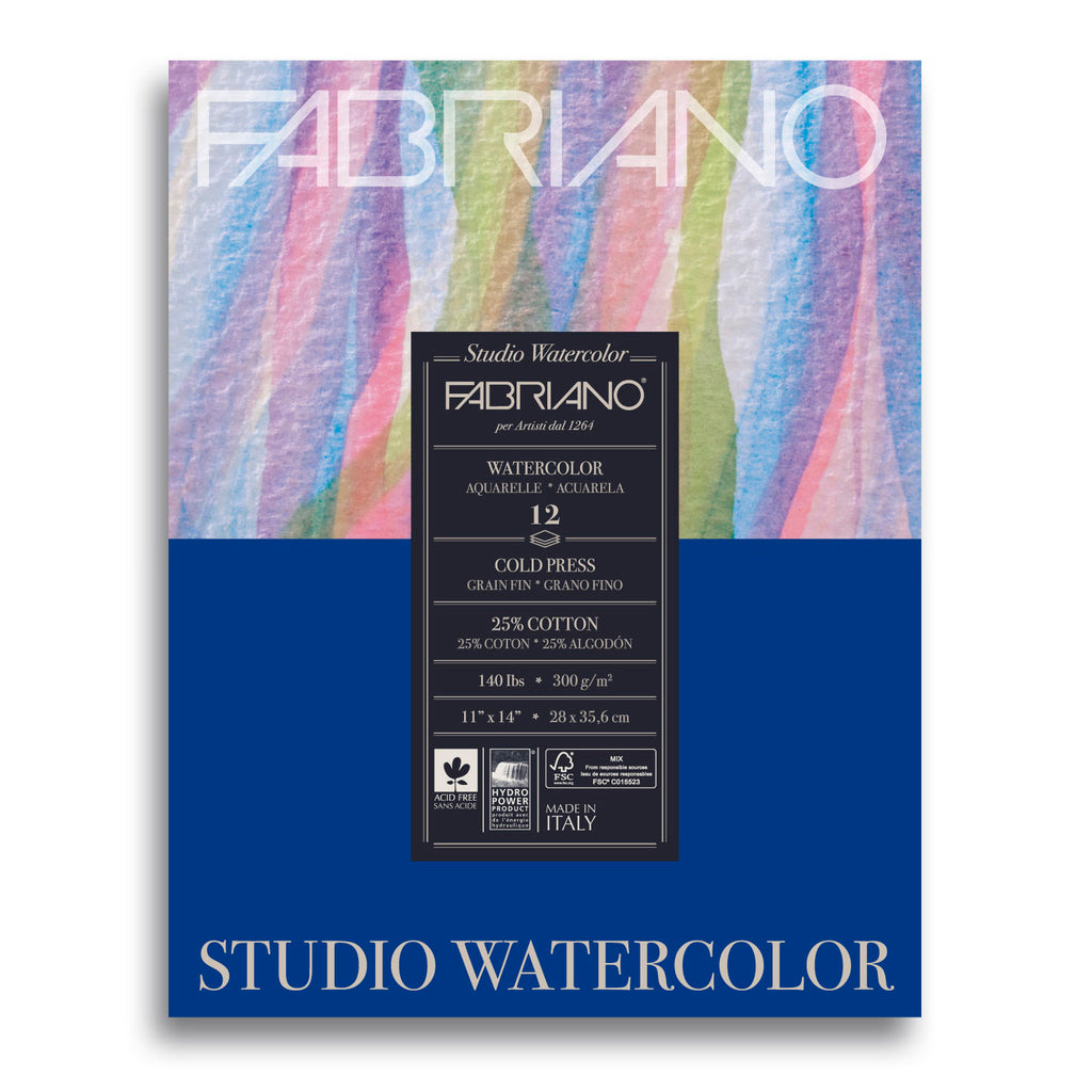 Fabriano Studio Watercolor Pad,