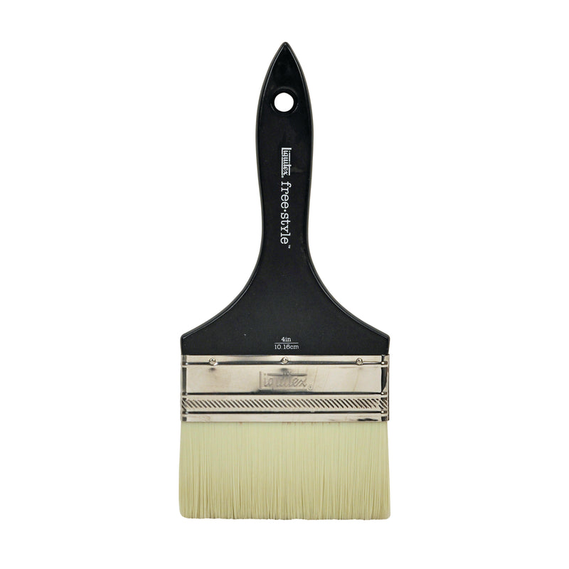 Liquitex Freestyle Large Scale Brush, Broad Flat/Varnish, Short Handle