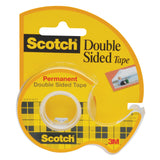 Scotch Double-Sided Tape, 1/2