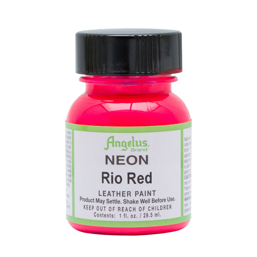 Angelus® Acrylic Leather Paint NEON series 1 oz