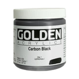 Golden Heavy Body Acrylic Colours, 8 oz jars