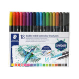 Double-Ended Watercolour Brush Markers