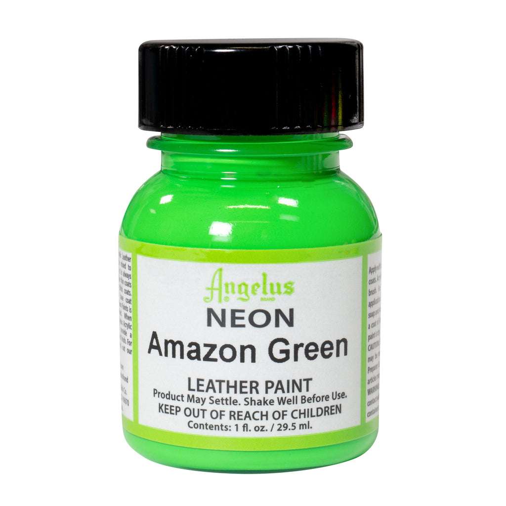 Angelus® Acrylic Leather Paint NEON series 1 oz