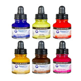 Aquafine Watercolor Ink Set of 6 / Sale !