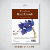 STRATHMORE   Bristol Cards PACK OF 6 CARDS
