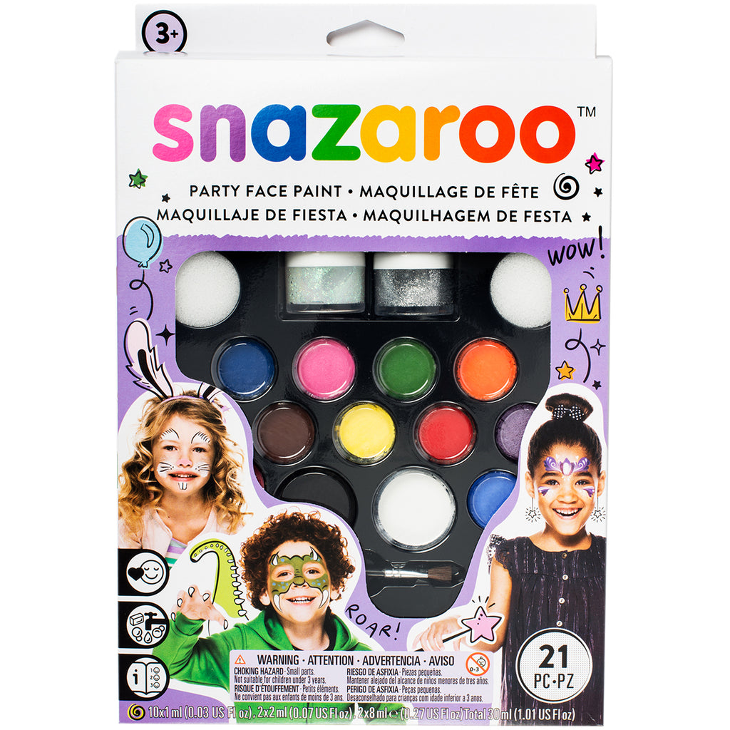 Snazaroo Face Rainbow Face Painting Kit