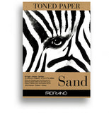 Fabriano Toned Paper Pad, Sand/Tan