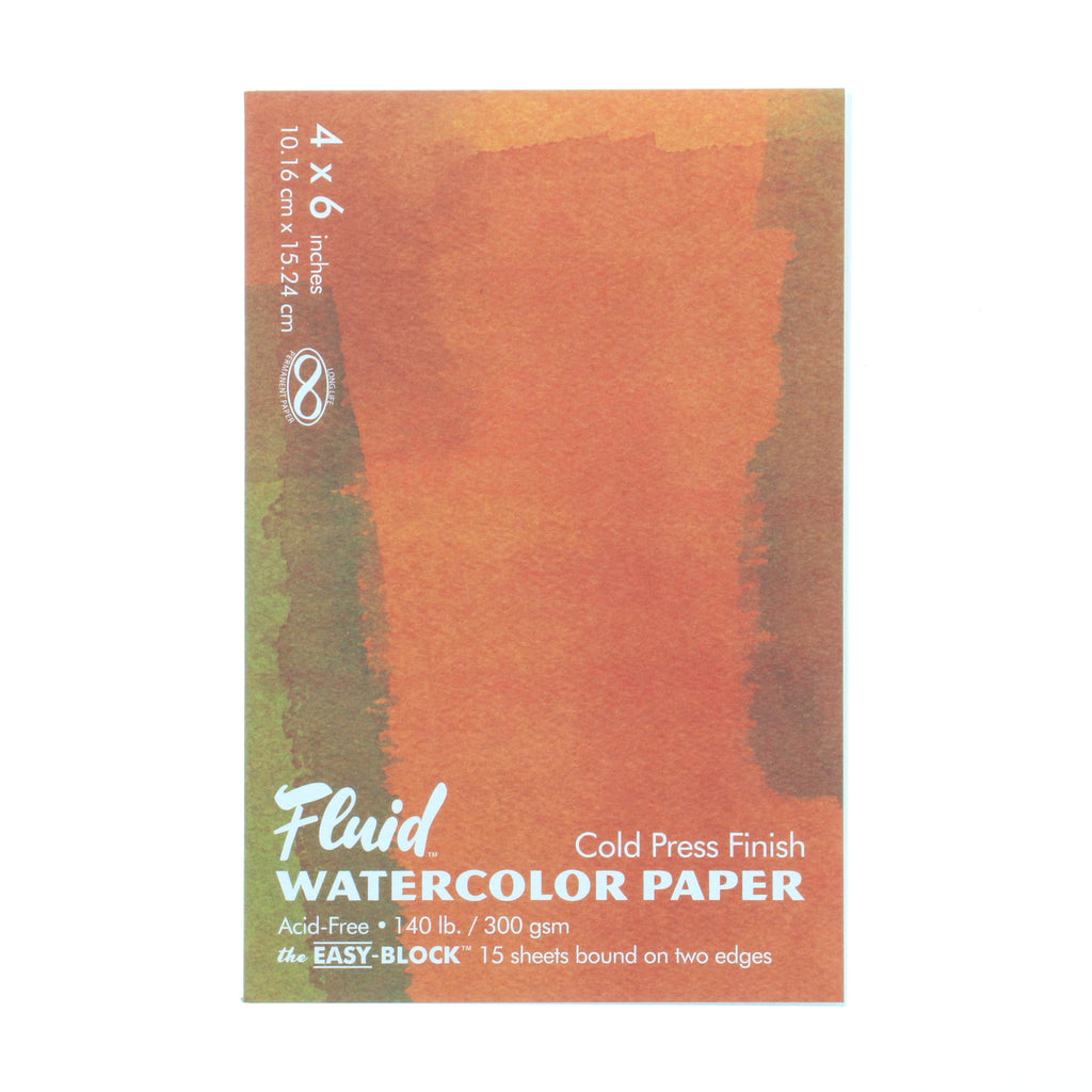 Fluid Watercolor Paper Easy-Blocks