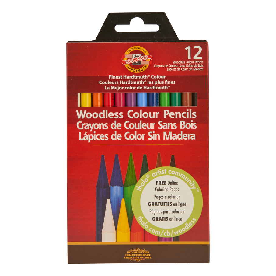 Progresso Woodless Colored Pencil Sets