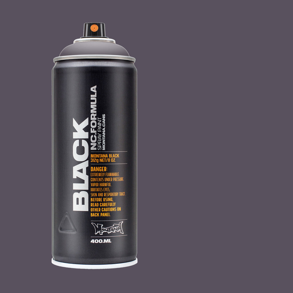 Montana BLACK Spray Can Gray Scale Colours and more..., 400 ml