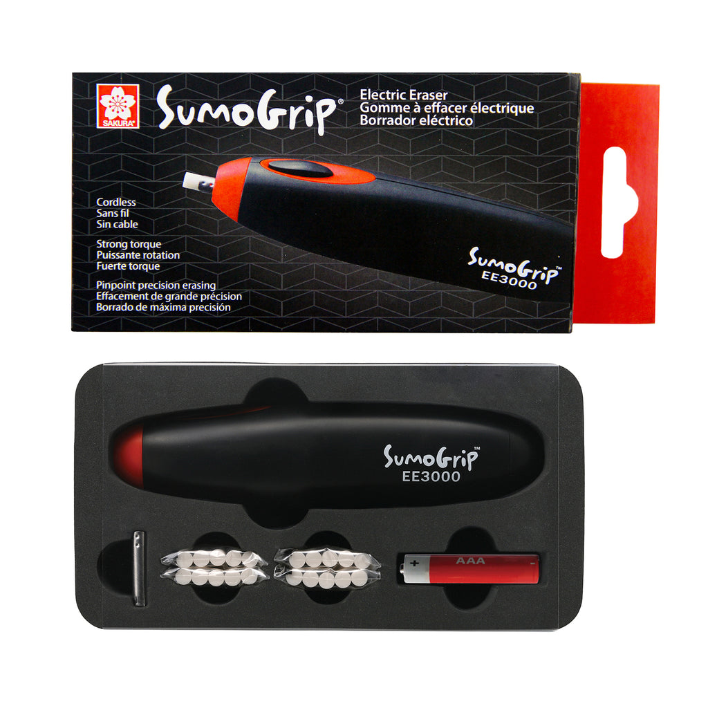 SumoGrip Electric Eraser & Refills