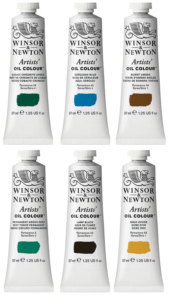 " A ", Winsor & Newton Artists' Oil Color, 37ml tubes