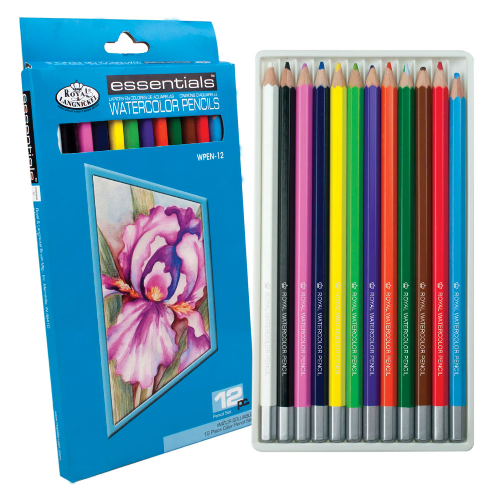 Royal & Langnickel Essentials - Watercolour Drawing Art Set + Bursh