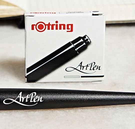 Rotring ArtPen Ink Cartridges, Black