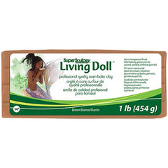 Super Sculpey Living Doll Clay 1lbs/454g Brown – Soho Art Supplies