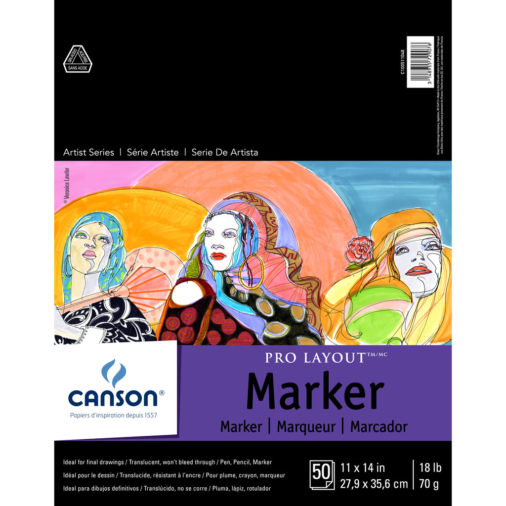 Canson Artist Series Pro-Layout Professional Marker Paper