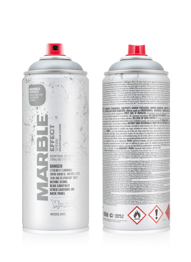 Montana MARBLE EFFECT Spray Paints, 400 ml