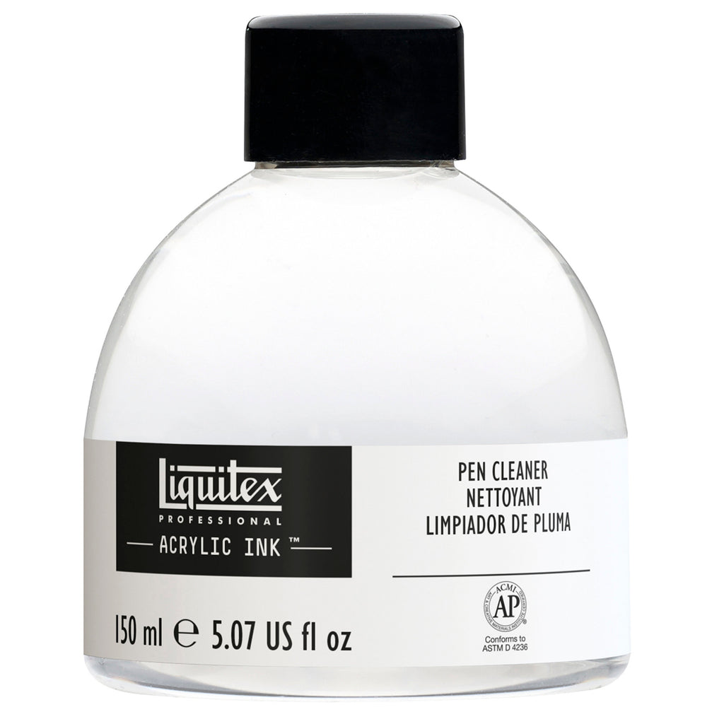 Liquitex Professional Acrylic Ink, 150ml Jar, Pen Cleaner