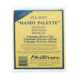 Masterson Sta-Wet Handy Palette Sponge Refill, 3/Pkg.