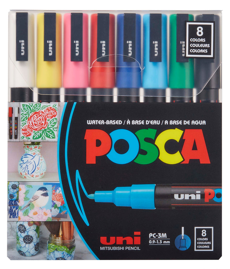 POSCA Color Paint Market Set, PC-3M Fine