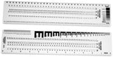 C-Thru Opaque Standard Type Gauge & Specifier Ruler, 2-3/4" x 12-3/8"