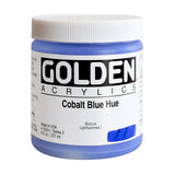 Golden Heavy Body Acrylic Colours, 8 oz jars