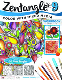 Design Originals Zentangle 9: Expanded Workbook Edition, Adding Beautiful Colors with Mixed Media