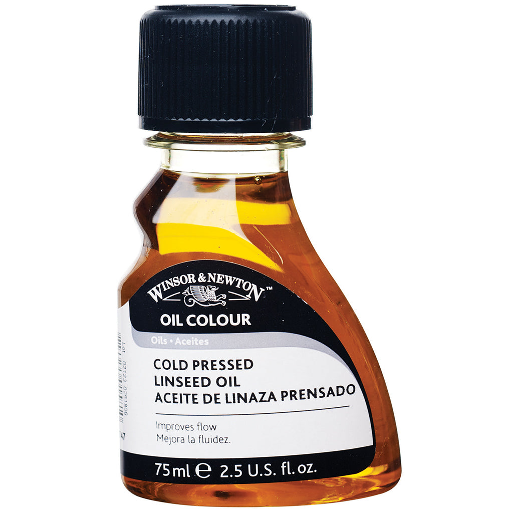 Winsor & Newton Linseed Oil, Cold-Pressed, 75ml